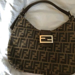 Classic authentic Fendi baguette